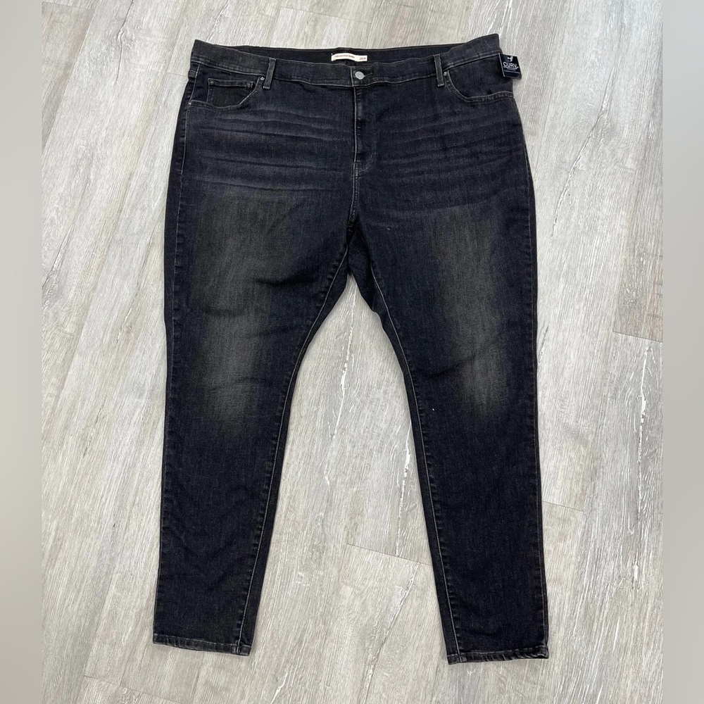 Levi 721 Black High Rise Skinny Jeans - Size 26